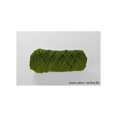 CORDE DE LAINE MIRABELL +/-2M VERT MOUSSE