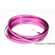 ALUMINIUMDRAAD FLAT 5MMX10MX1MM STRONG PINK