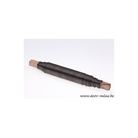 FIL DE FER  REQUIT 0.60MM SUR BATONNET EN BOIS 2PCS