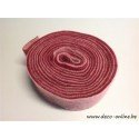 WOL VILT 7.5CM +/-5M 2 COLOURS ROOS/ROOD