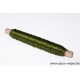 FIL DE FER  VERT FONCE SUR BATONNET EN BOIS 1PC