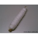 PAPIERWIKKELDRAAD (PAPER WIRE) WIT 0.80MM 22M OP STOK 1ST