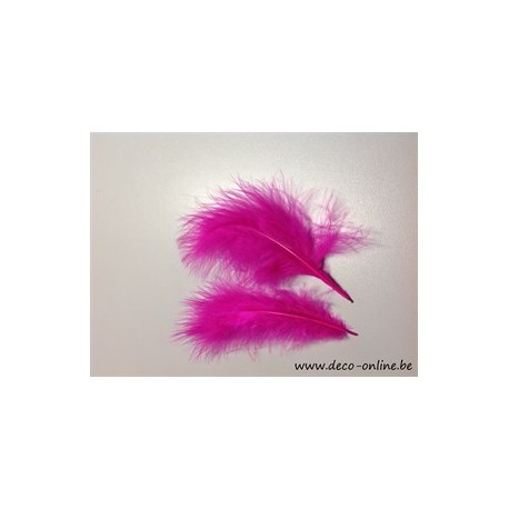 PLUMES DE MARABOU CYCLAMEN +/-10GR BOITE 200X120X50MM