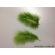 PLUMES DE MARABOU VERT MOUSSE +/-10GR BOITE 200X120X50MM