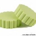 OASIS RAINBOW FOAM FLUTED CAKE LIME GREEN 15CM 2PC