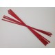 WOOD STRIPS 2CM/80CM ROOD +/-500GR