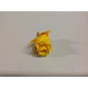 ROSE STABILISEE (MINI) +/-2.5CM JAUNE 1PC