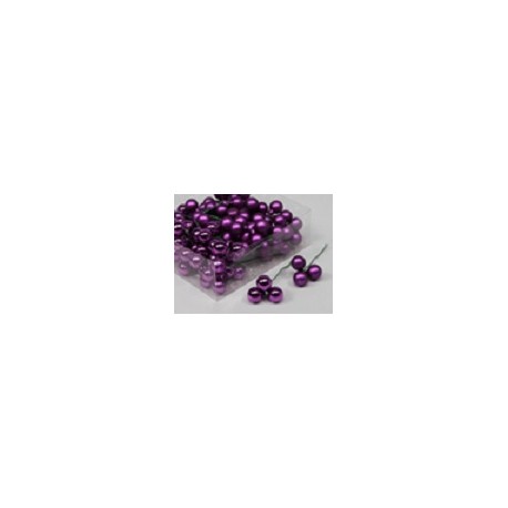 KERSTBOLLEN 20MM PLUM COMBI 144ST