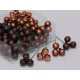 BOULE DE NOEL 20MM DARK BROWN COMBI 24PCS