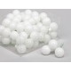 BOULE DE NOEL 30MM ARCTIC WHITE SHINY 18PCS