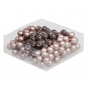 KERSTBOLLEN 20MM SMOKEY ROSE 36ST