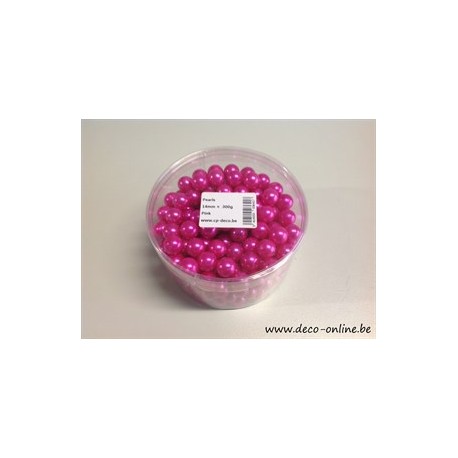 PERLES 14MM PINK (FUCHSIA) +/-210ST