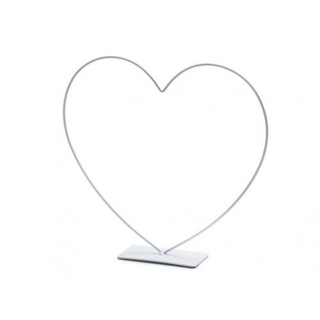 FRAME HART OP VOET 30CM WIT