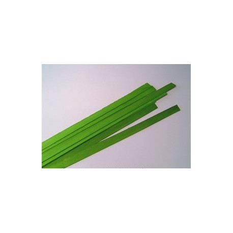 WOOD STRIPS 2CM/80CM LIME GREEN +/-500GR