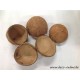 COCO NUT SHELL HALF NATUREL 5PCS