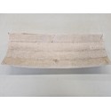 SCHAAL HOUT GEBOGEN WHITE WASH 63X25X9CM