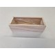 COUPE EN BOIS 19X8X6CM WHITE WASH