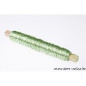 FIL DE FER  MENTHE 0.50MM 50M 100GR SUR BATONNET EN BOIS 1PC