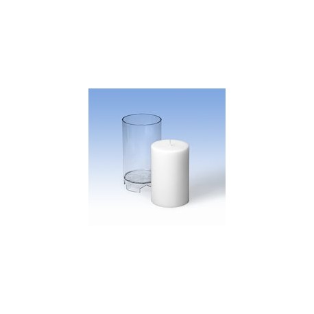 CANDLE MALL CYLINDER 72X117MM