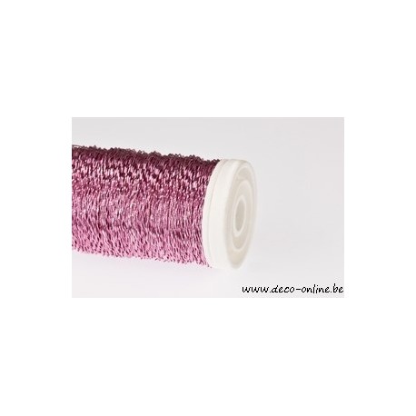 FIL EFFET BOUILLON ROSE 50GR