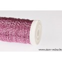 FIL EFFET BOUILLON ROSE 70M 0.30MM 50GR