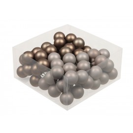 BOULE DE NOEL 30MM EUCALYPTUS 72PCS