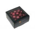 BOULE DE NOEL 40MM RUBY 36PCS