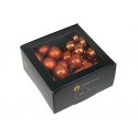 BOULE DE NOEL 40MM MANDARIN 36PCS