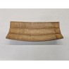 SCHAAL HOUT GEBOGEN BRUIN 43X19X7CM