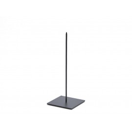 STAANDER (METALEN PIN/STAND) 8X8X20CM ZWART 1ST