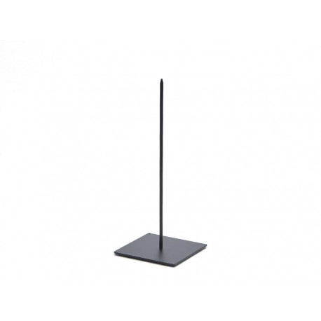 STAANDER (METALEN PIN/STAND) 8X8X20CM ZWART 1ST