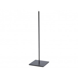 STAANDER (METALEN PIN/STAND) 9X9X30CM ZWART 1ST