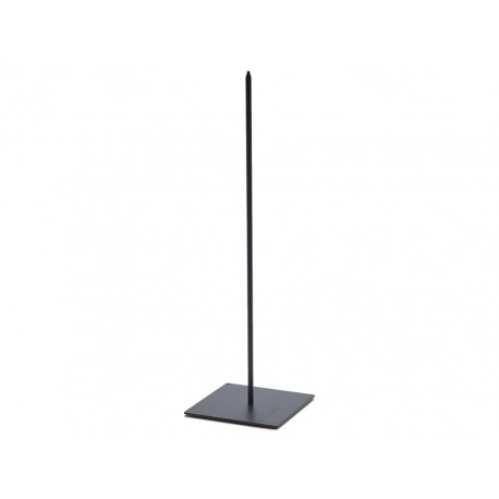 STAANDER (METALEN PIN/STAND) 9X9X30CM ZWART 1ST