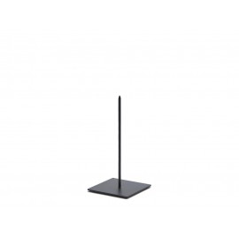 STAANDER (METALEN PIN/STAND) 7X7X14CM ZWART 1ST