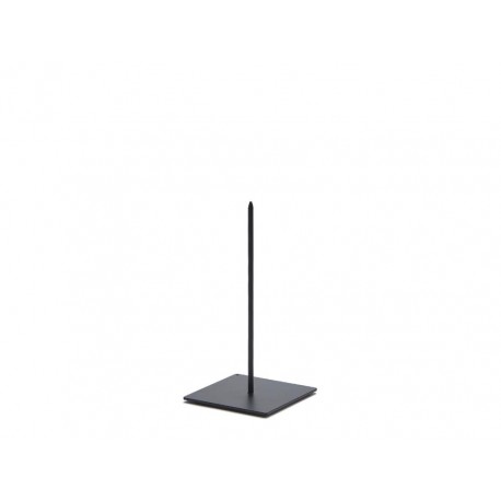 STAANDER (METALEN PIN/STAND) 7X7X14CM ZWART 1ST