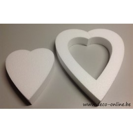 STYROPOR (POLYSTYRENE) COEUR 25CM + 40CM