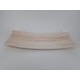 SCHAAL HOUT GEBOGEN WHITE WASH 63X25X9CM
