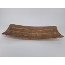 COUPE EN BOIS MARRON 63X25X9CM