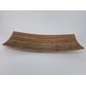 COUPE EN BOIS MARRON 63X25X9CM