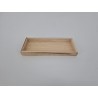 COUPE EN BOIS 26X11CM WHITE WASH