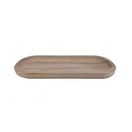 SCHAAL LANG AFGEROND PAULOWNIA 40X15X2.5CM