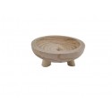 SCHAAL OP VOET PAULOWNIA D20XH6CM