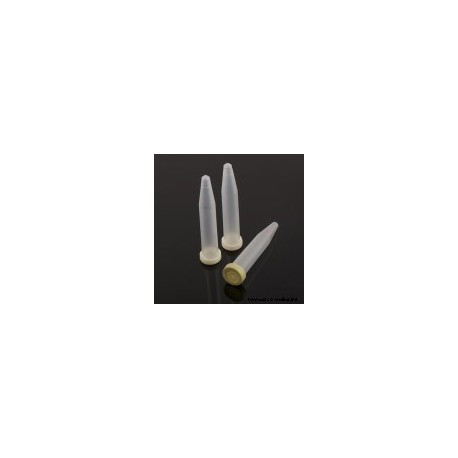 PLASTIC BUISJE (BLOEMFLESJE/PIPET) 16CC 11X1,7CM 100ST