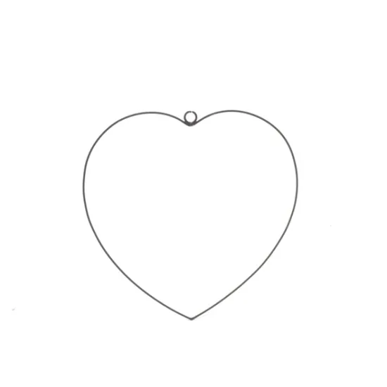 Frame coeur 20cm noir