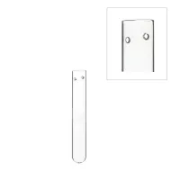 Pipette en verre (tube) 1.5x10cm 12pcs