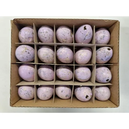 Quail eggs lilac 60pcs