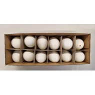 Oeufs de poulet blanc 12pcs
