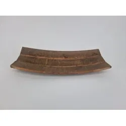 Coupe en bois marron 43x19x7cm 