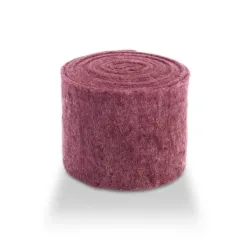 Wool felt 7.5cm +/-5m aubergine