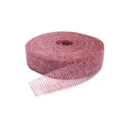 Jute 5cm 40m  rose